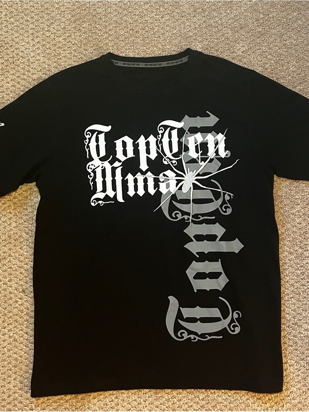 TopTen MMA Black Graphic Tee Shirt